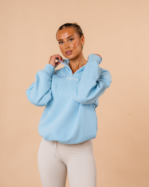 BABY BLUE SWEATSHIRT - VITCHI VILANI