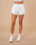 COURT CLUB SHORTS WHITE - VITCHI VILANI