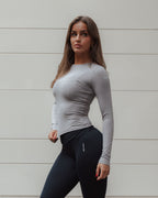 LONG SLEEVE TOP GREY - Vitchi Vilani